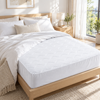 Premium Waterproof & Stain-Resistant Mattress Protector | 100% Waterproof, Ultra-Breathable, Deep Pocket Fit