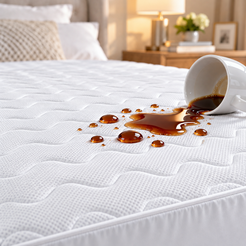 Premium Waterproof & Stain-Resistant Mattress Protector | 100% Waterproof, Ultra-Breathable, Deep Pocket Fit
