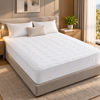 Premium Waterproof & Stain-Resistant Mattress Protector | 100% Waterproof, Ultra-Breathable, Deep Pocket Fit