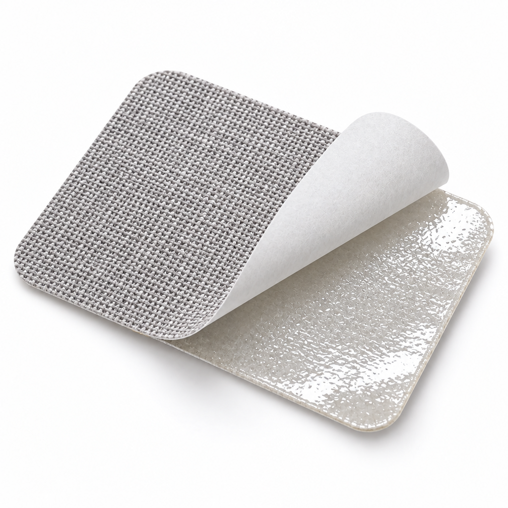Self-Adhesive Fabric Repair Patches | 10-Pack, No-Sew, Linen & Cotton Blend, Peel-and-Stick