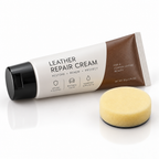 Leather Scratch & Color Repair Cream | 50g with Sponge Applicator, Restores Shine, Covers Scratches