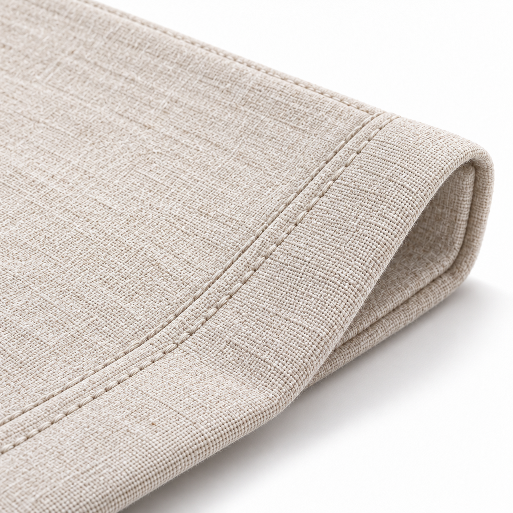 Elegant Linen Dust Cover | Breathable Natural Linen, Full-Coverage Furniture Protector, Machine Washable