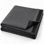 Velcro Blackout Curtain | 100% Light Blocking, Tool-Free Peel-and-Stick, Thermal Insulating